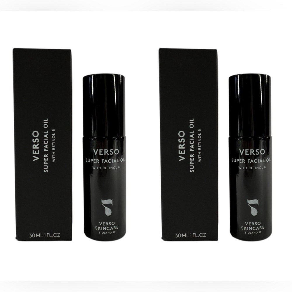 NEW Set of 2 Verso Skincare Super Facial Oil with Retinol 8 | # 7